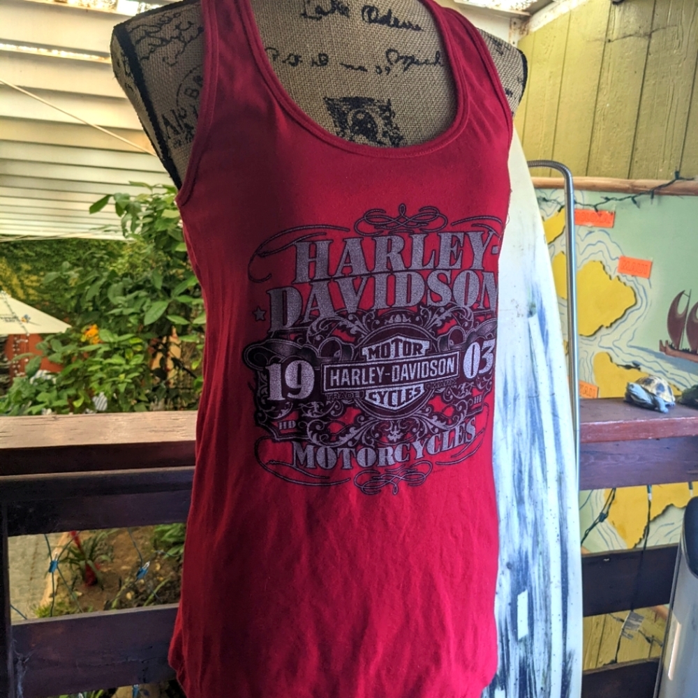 Harley Davidson tank